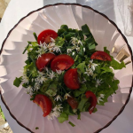 Table d'hôte salade