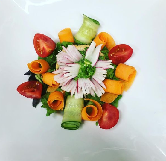 Table d'hôte salade
